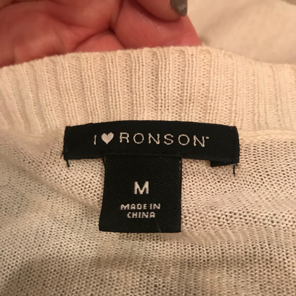 I ❤️ Ronson open cardigan - Picture 3 of 5